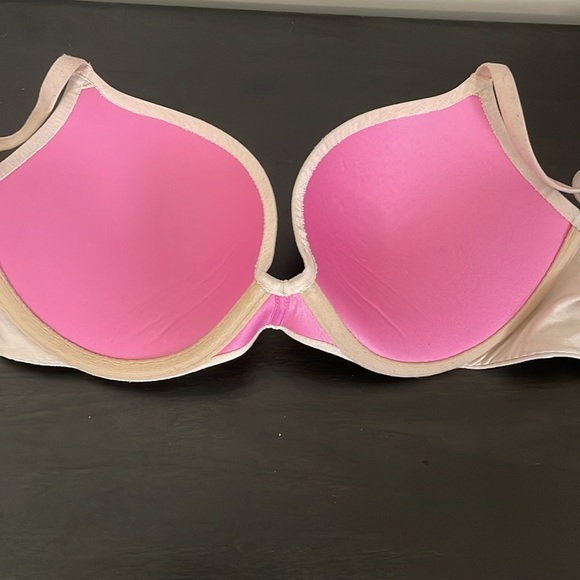PINK 34C push-up beige bra - Picture 2 of 4